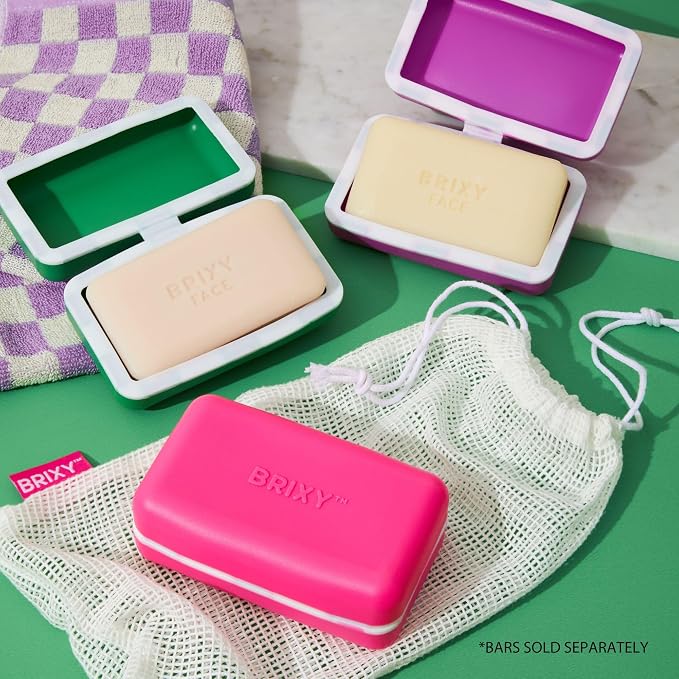 Pink, Purple, Green