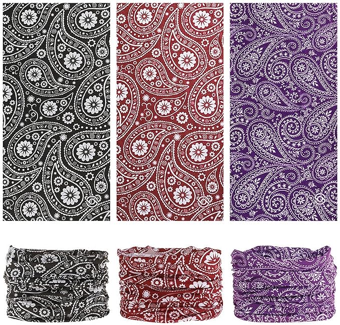 12pcs.paisley