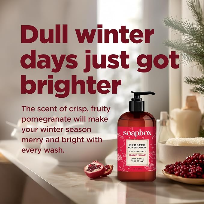 Spiced Vanilla + Frosted Pomegranate