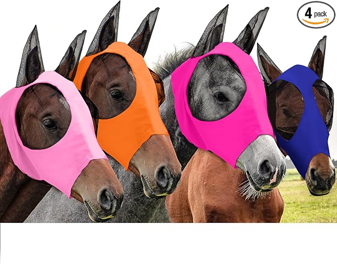 Rose Red, Royal Blue, Orange, Light Pink