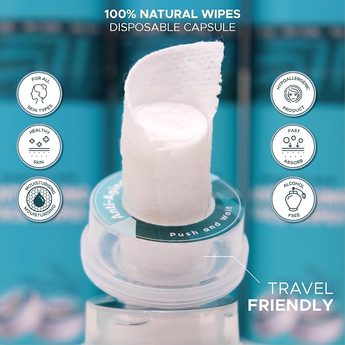 Anti-Aging Facial Care Wipes