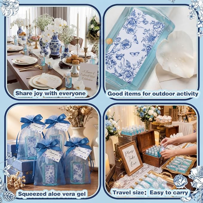 Blue and White