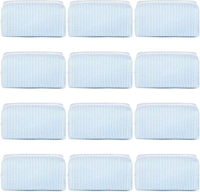 Striped blue