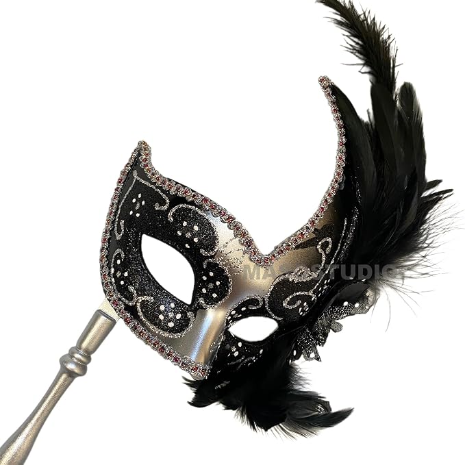 Black Silver W Stick