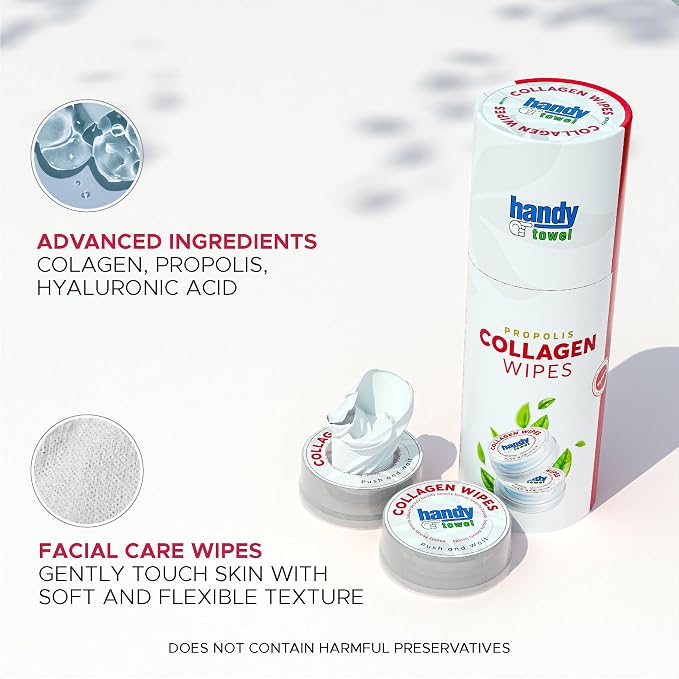 Collagen Facial Care Wipes