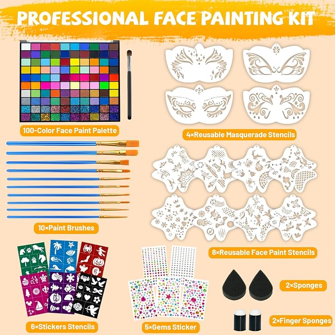 100 Colors - 39 Piece Set