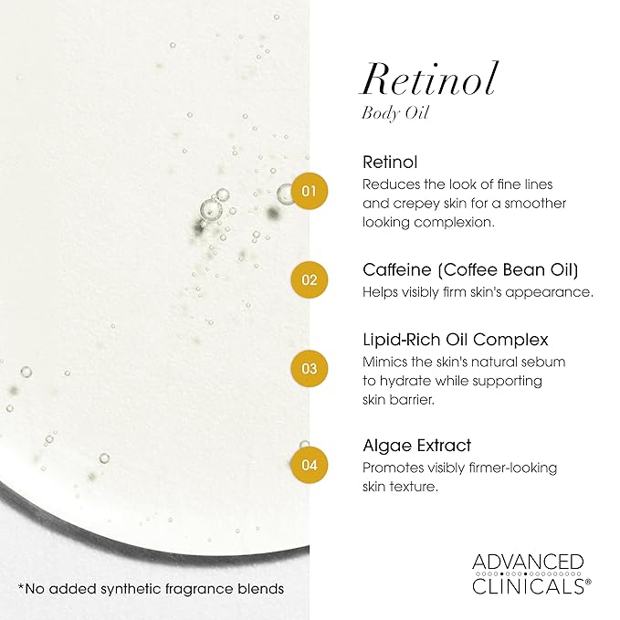 Retinol Firming Body Oil (Fragrance-Free)