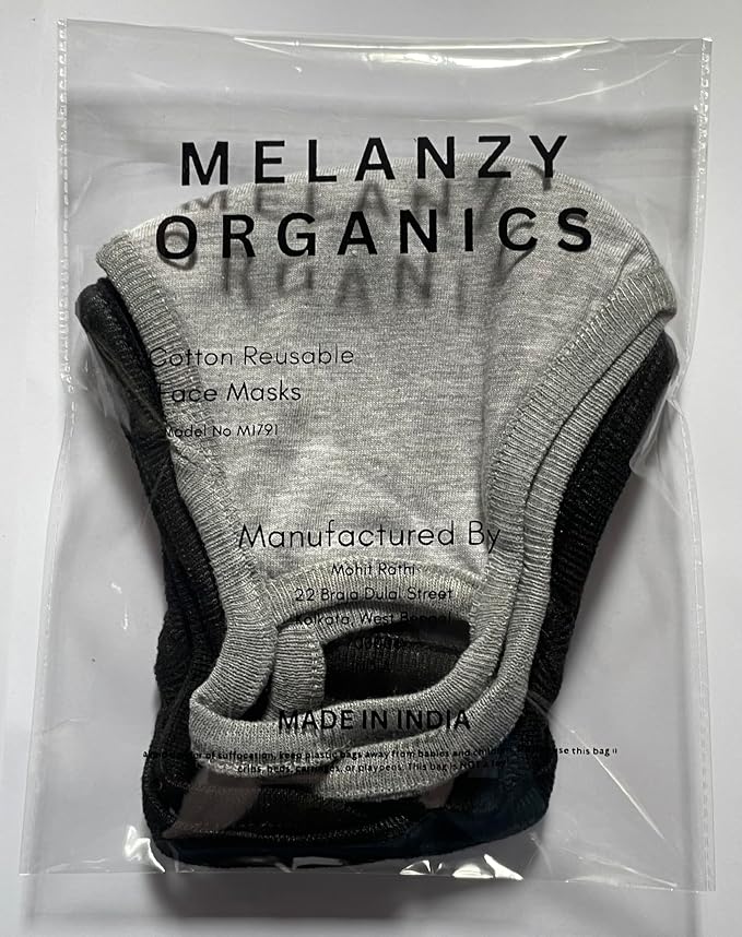 3 Pack Black,grey,charcoal
