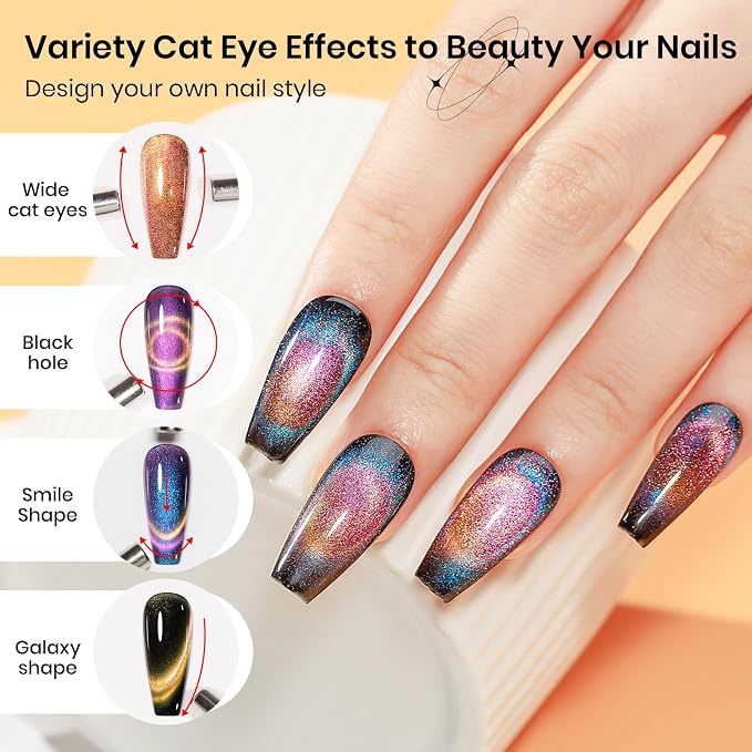 12 Colors-Magic Cat Eye Gel