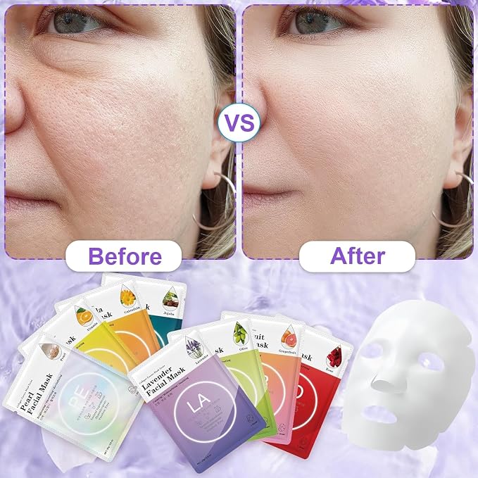 144 Pack Facial Masks Sets
