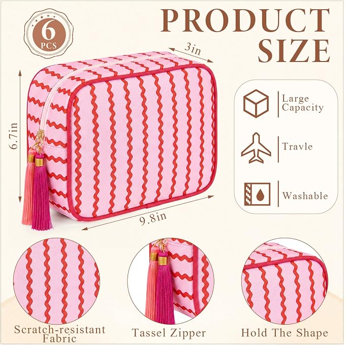 Raspberry Red and Light Pink