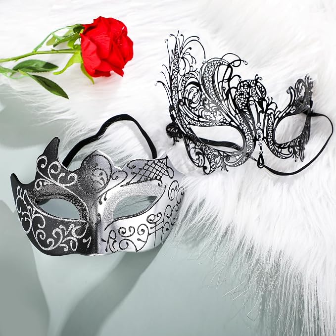 Black and Midnight Silver Set