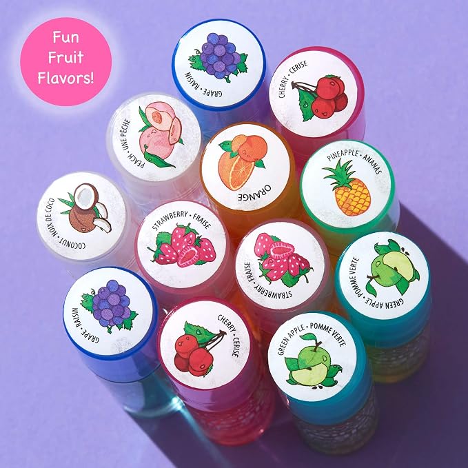 12 Pack Flavored Lip Gloss