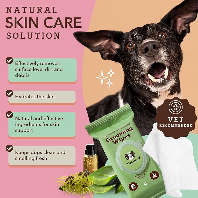 Grooming Wipes 4 Pack
