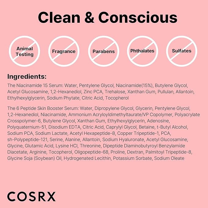 Niacinamide 15% Peptide Set