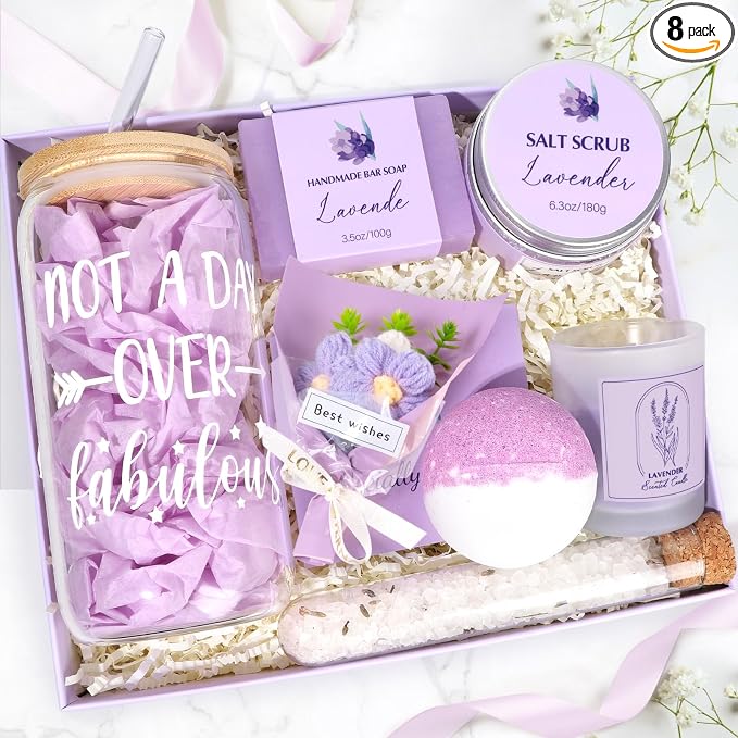 8Pcs Lavender
