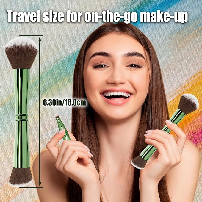 Green Makeup Brush