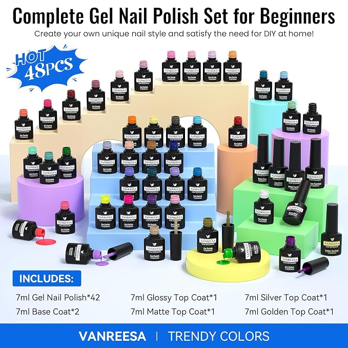 48 Pcs Classic & Versatile Colors