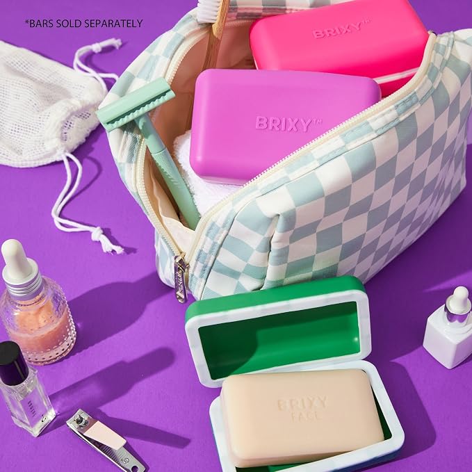 Pink, Purple, Green