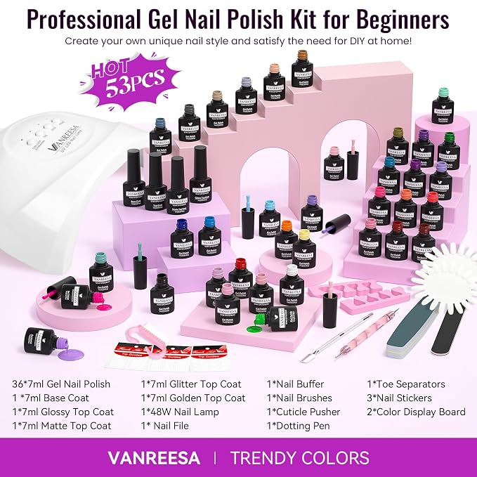 53 Pcs Set the Trend