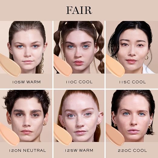 110C: fair with cool pink undertones