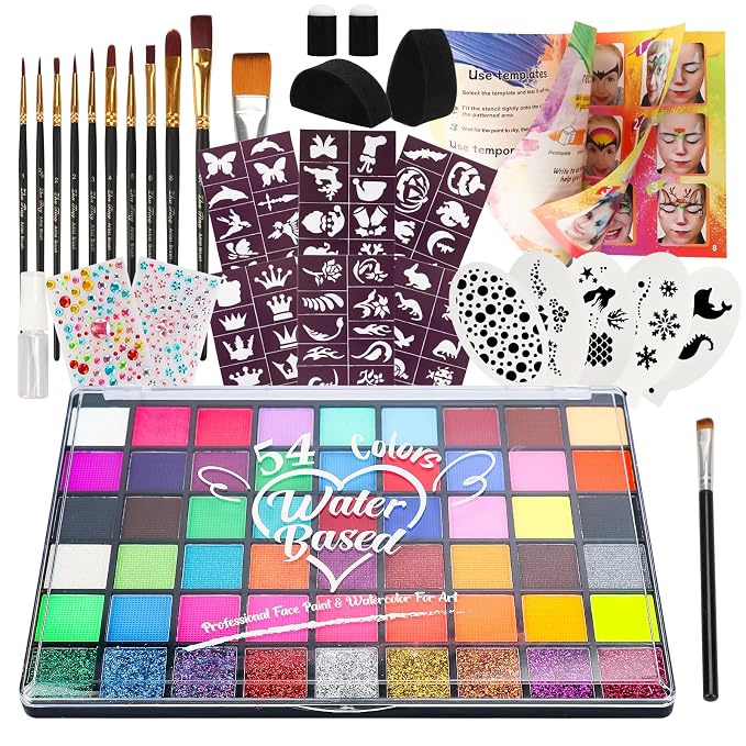 54 Colors With Brush Set