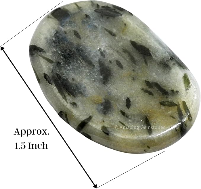 Green Tourmaline in Quartz