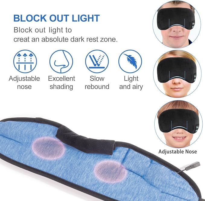 Black Sleep Mask