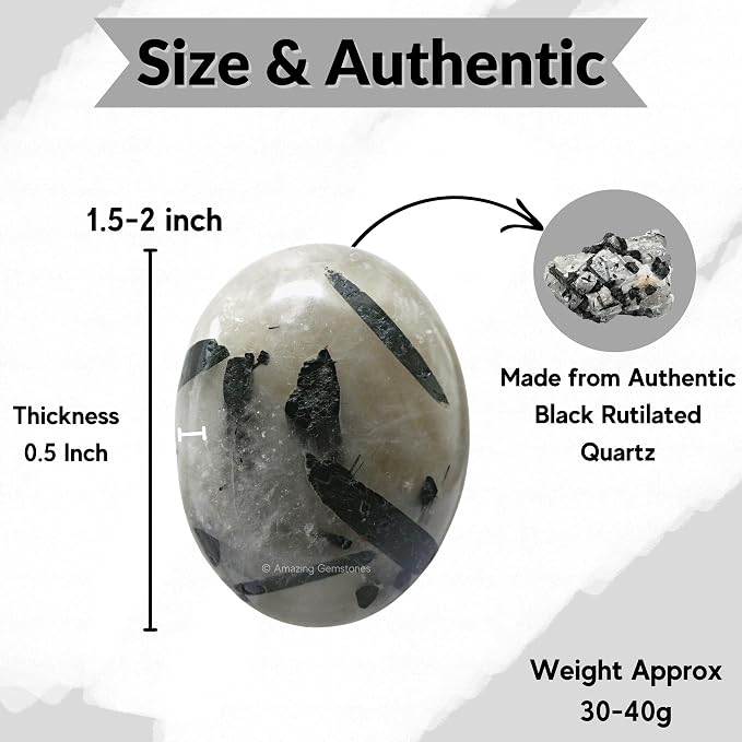 Black Qutilated Quartz