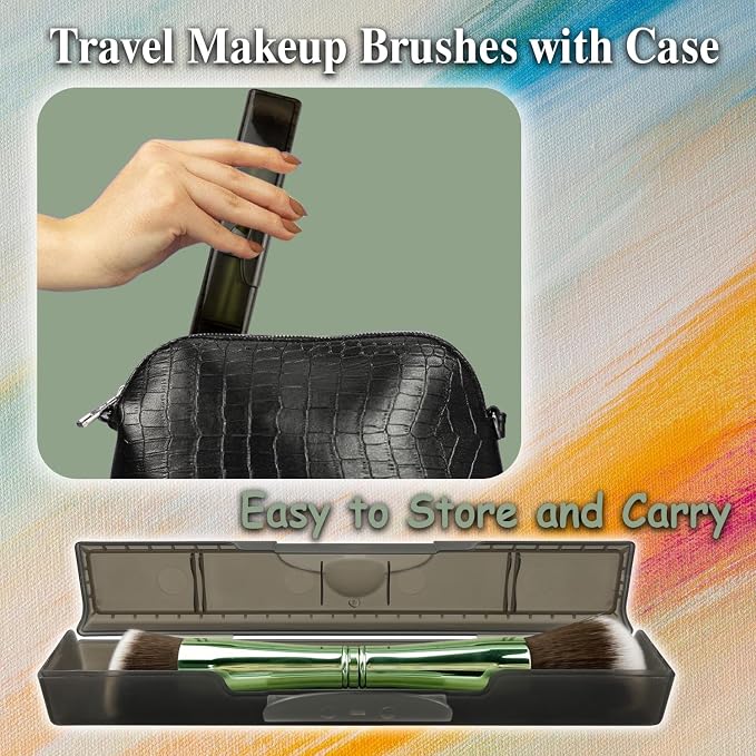 Green Makeup Brush