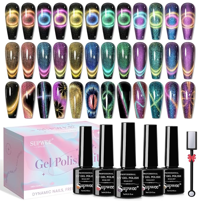 12 Colors-Magic Cat Eye Gel