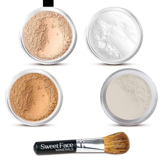 Deep Tan Foundation with Medium Concealer
