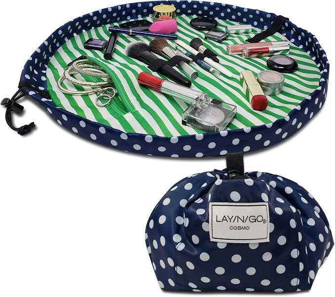 Dot (Navy/Green Stripe)