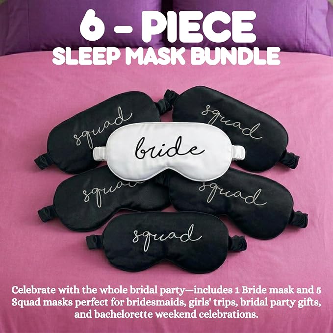 6 Pack: Bride (White) & 5 Squad (Black)