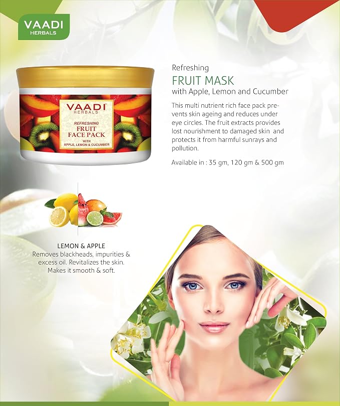 Refreshing Fruit Face Pack