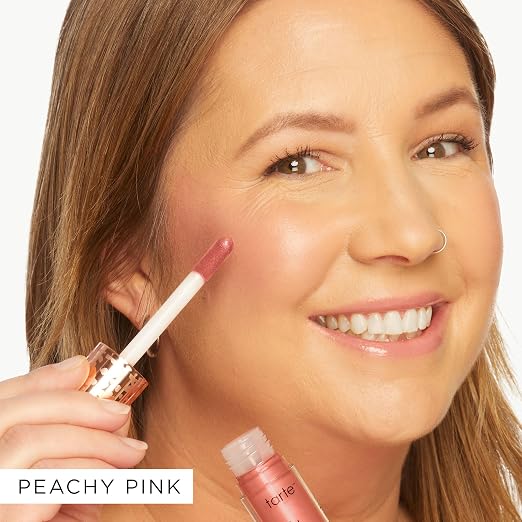 peachy pink