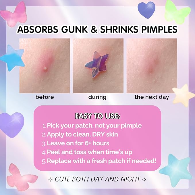 Holographic Pink Butterflies - 84 count (3 sheets)