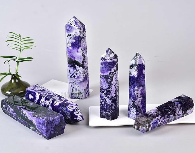 Purple Moss Agate
