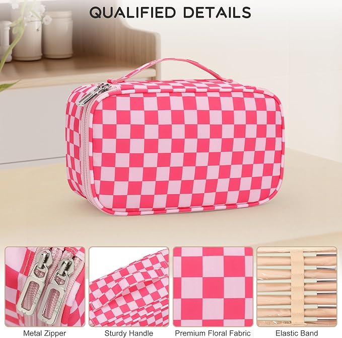 01A-Hot Pink Plaid