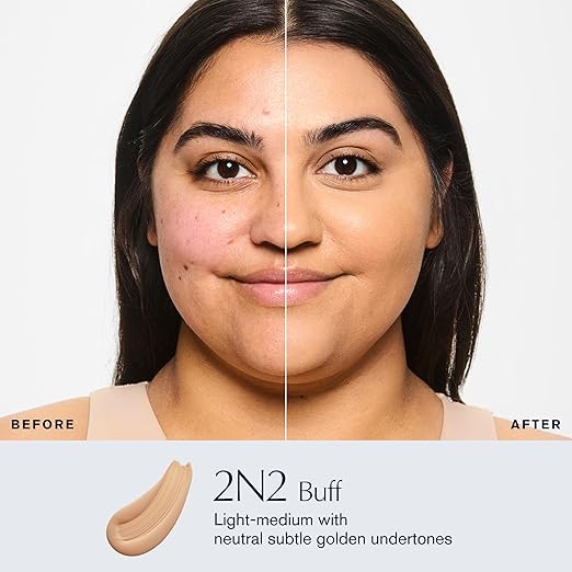 2N2 Buff - Light-medium with neutral subtle golden undertones
