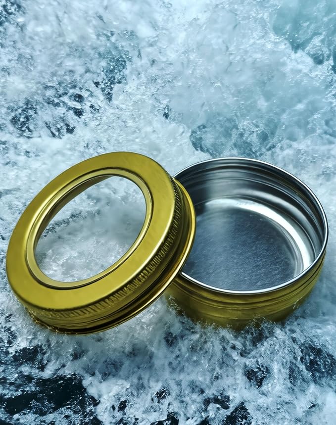 Gold Clear Lids