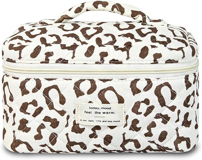 Brown leopard print