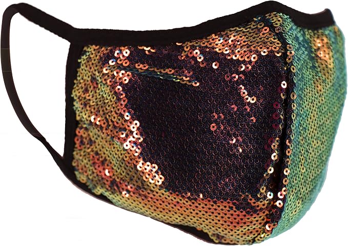 Black Multi Sequins