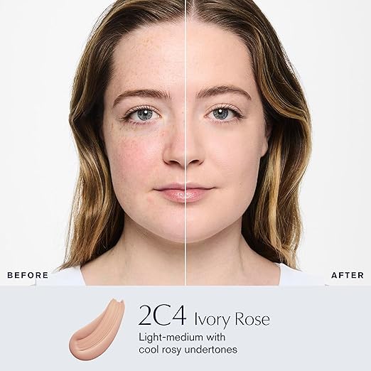 2C4 Ivory Rose - Light-medium with cool rosy undertones