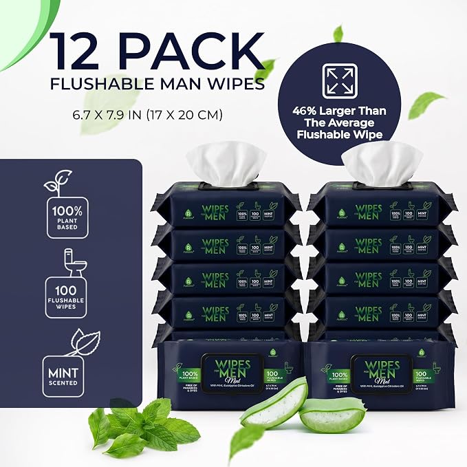 1200 Count Soft Mint Scent