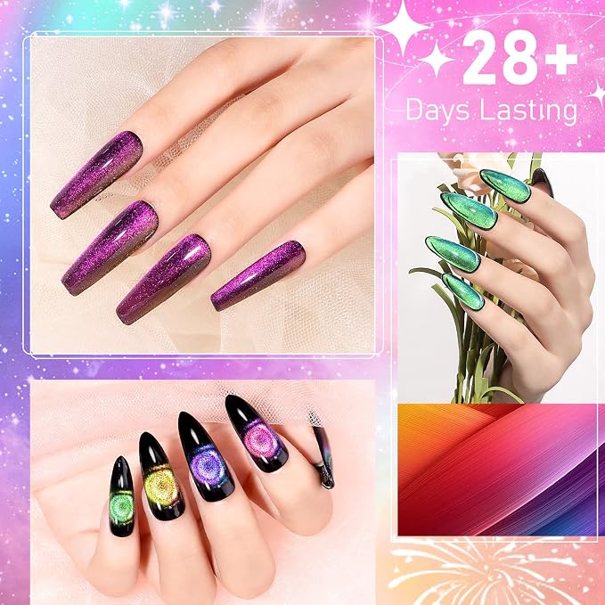 12 Colors-9D Cat Eye Gel