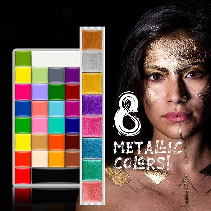 36 Colors With 10 Brushes