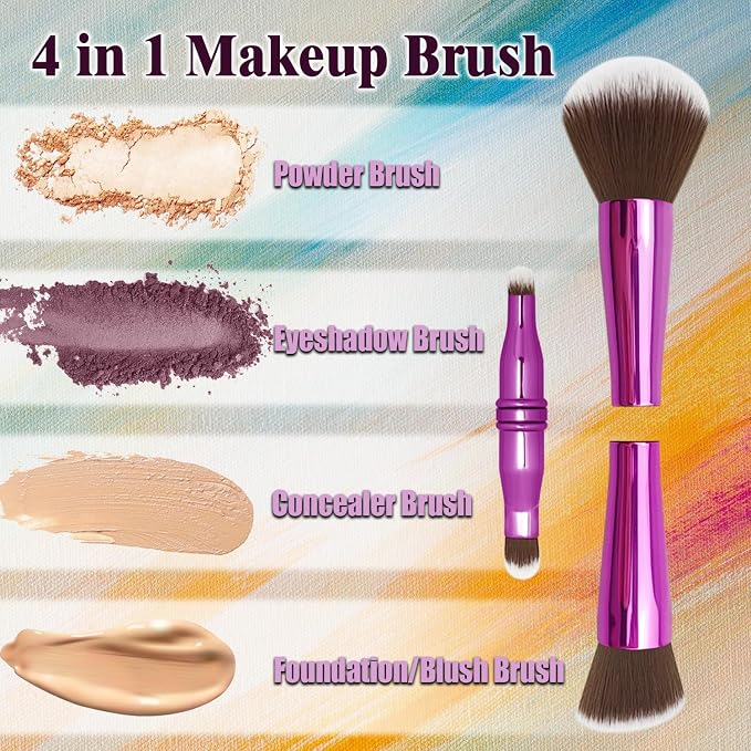 Purple Makeup Brush