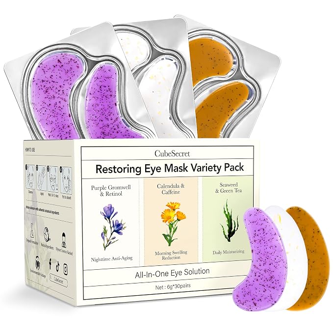 30 Pairs Plant Eye Mask Set