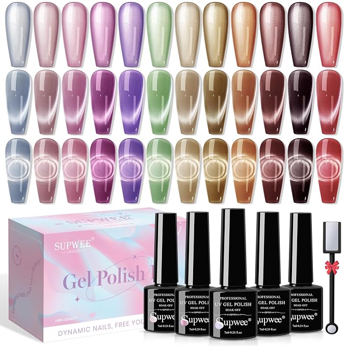 12 Colors-Moonlight Cat Eye Gel